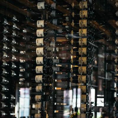 Wine rack.