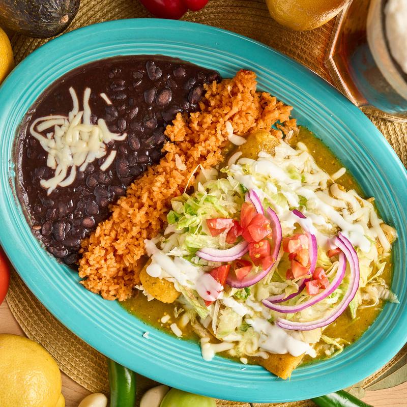 menu item 2 of 10, Green Enchiladas