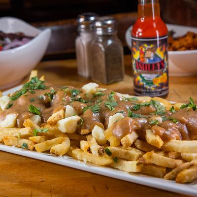 Poutine fries.