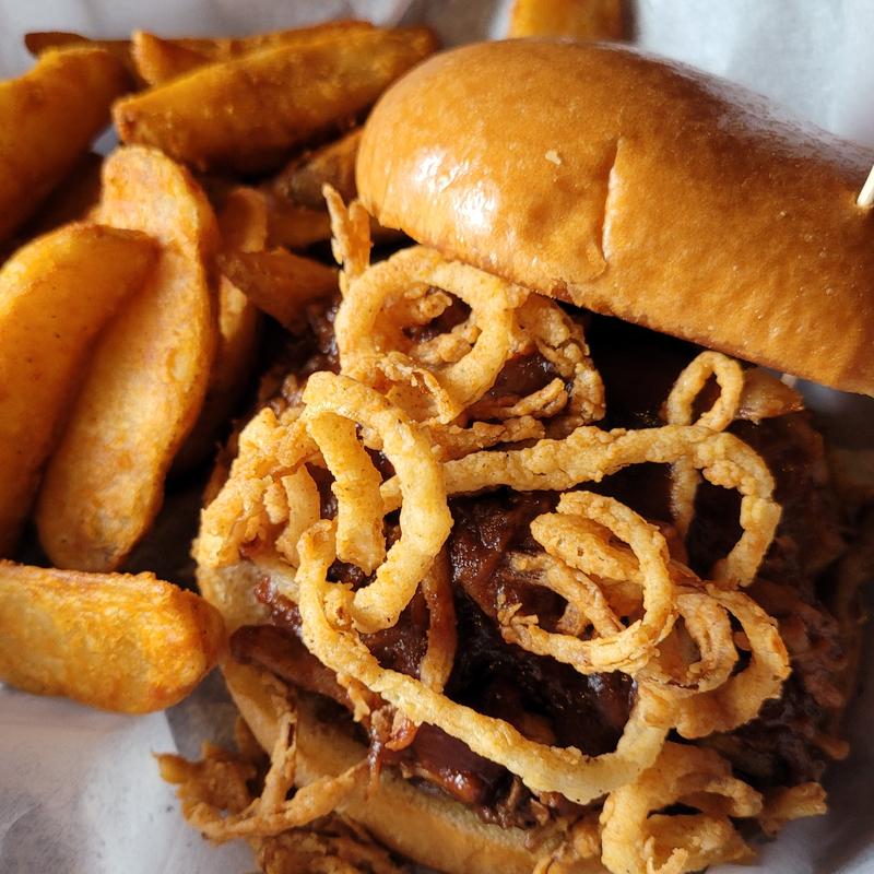 BBQ Pulled Pork Sandwich photo