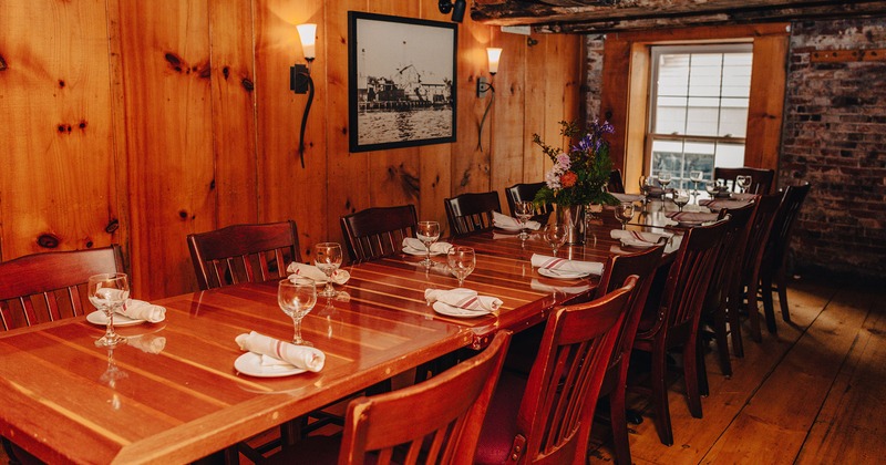 Interior, private dining area