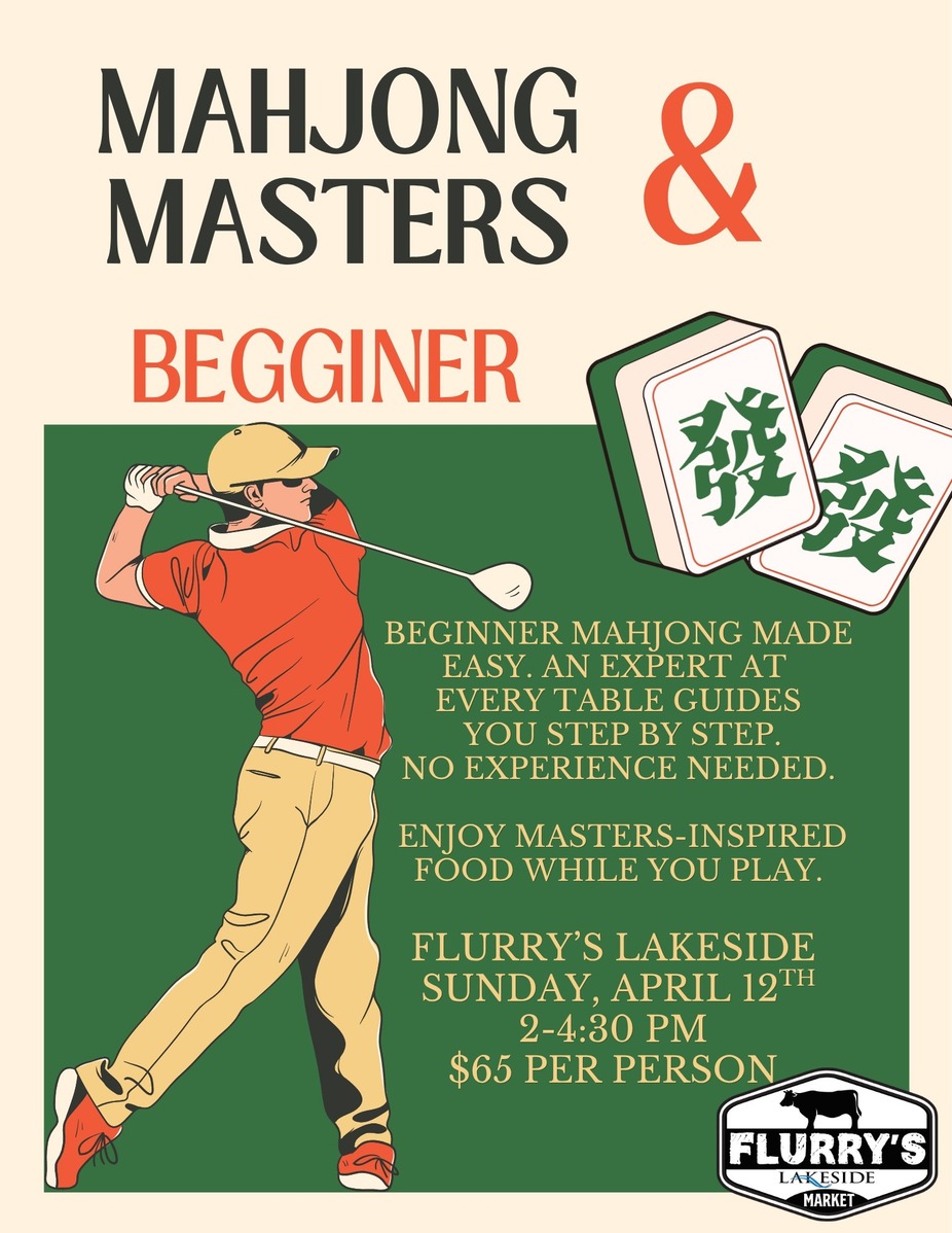 Mahjong & Masters event photo