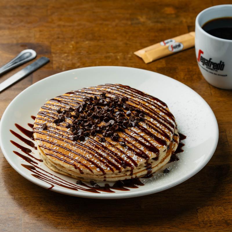 menu item 7 of 13, Chocolate Chip Pancakes