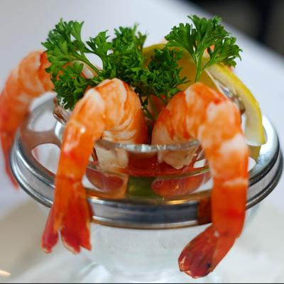 Jumbo Shrimp Cocktail.