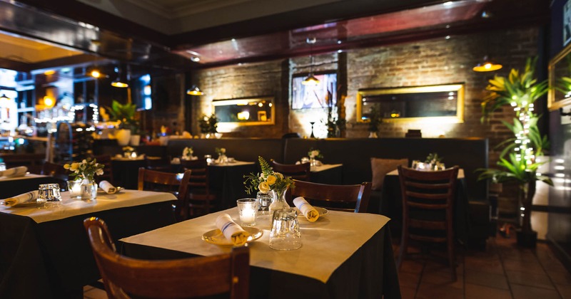 Interior, diner table