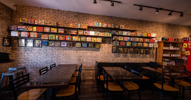 Interior, seating area