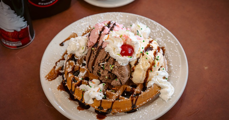 Waffle Sundae