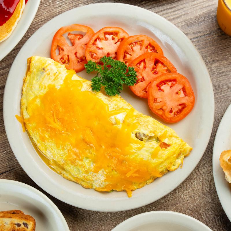 menu item 11 of 16, Veggie & Cheese Omelette