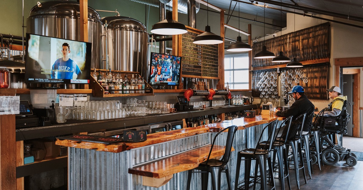 Interior, bar area