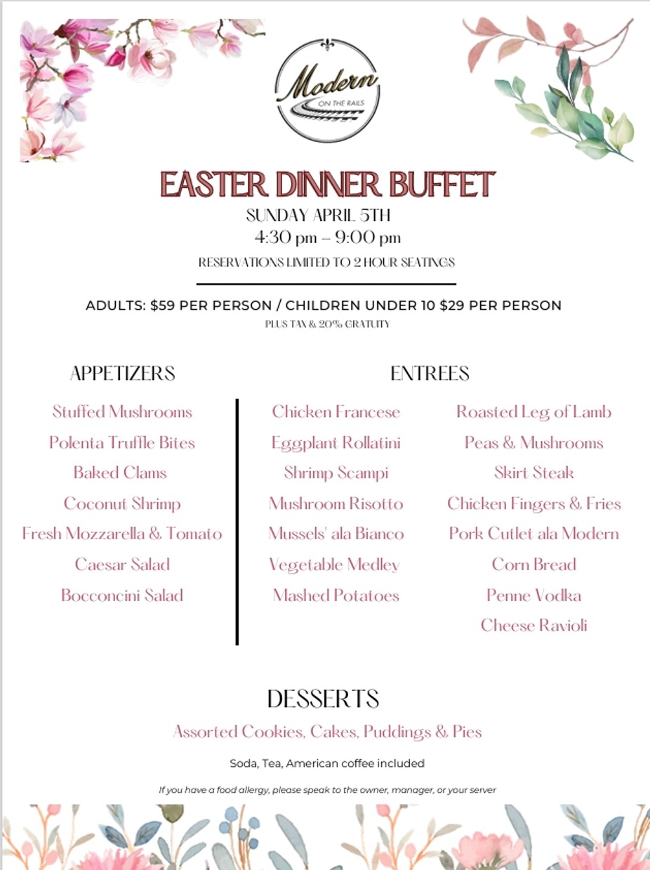 Easter Dinner Buffet event photo