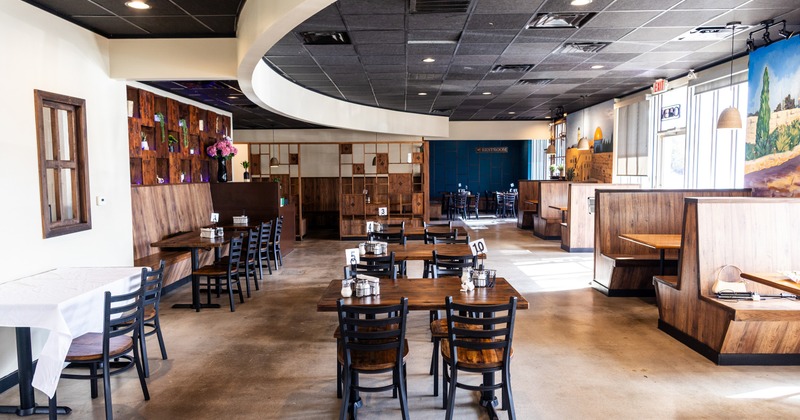 Interior, dining area