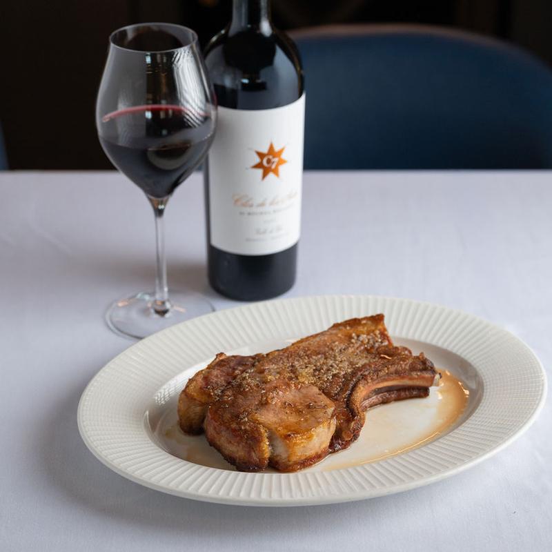 Fireside Berkshire Pork Chop photo