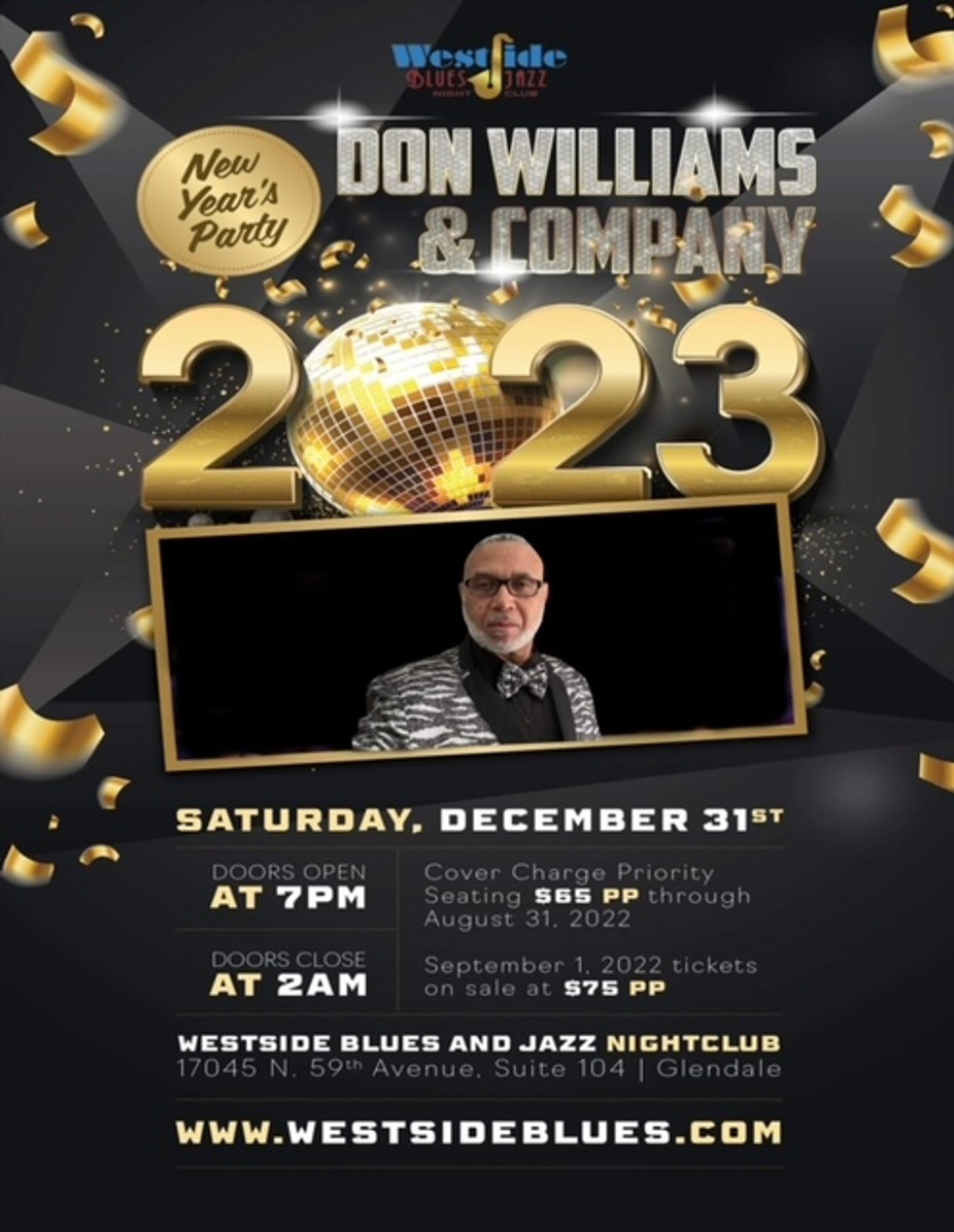 Don Williams Sr & Company  New Year's Eve Celebration event photo