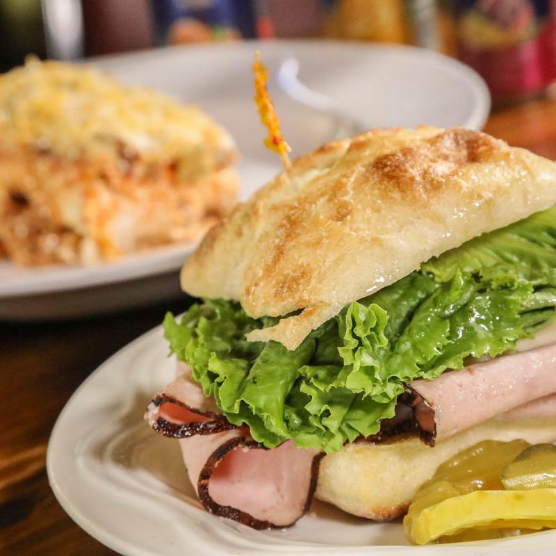 menu item 7 of 8, Signature Sandwich
