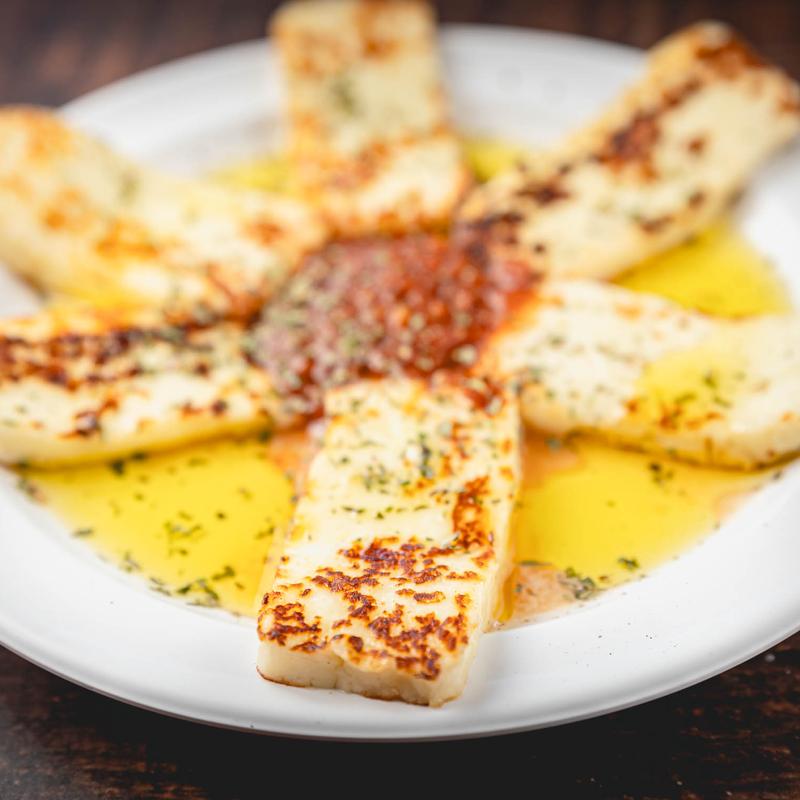 Grilled Halloumi Cheese photo