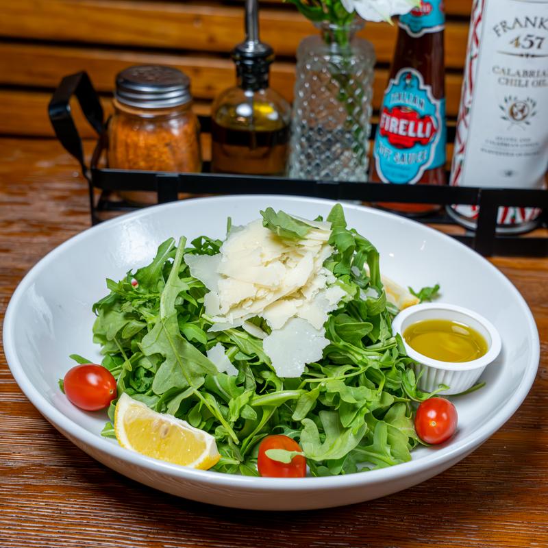 Arugula Salad with Shaved Parmesan photo