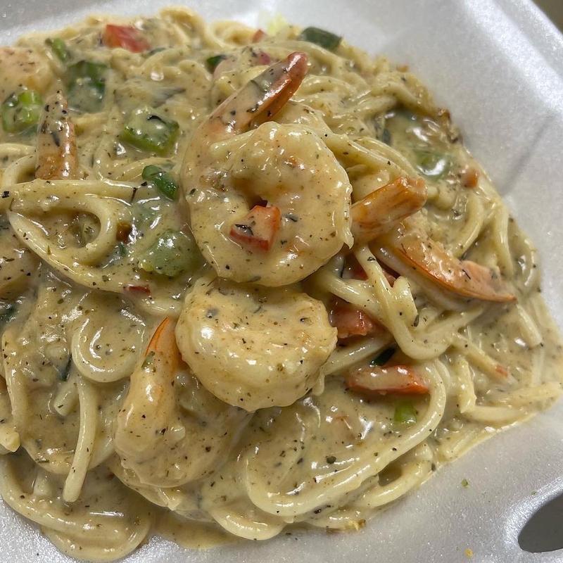 Shrimp Linguine Pasta photo