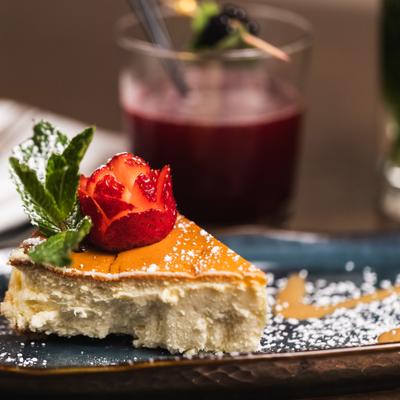 Homemade Cheesecake.