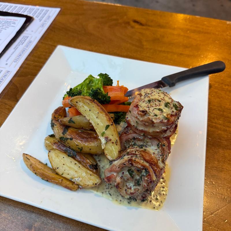 Bacon-Wrappped Stuffed Pork Tenderloin photo