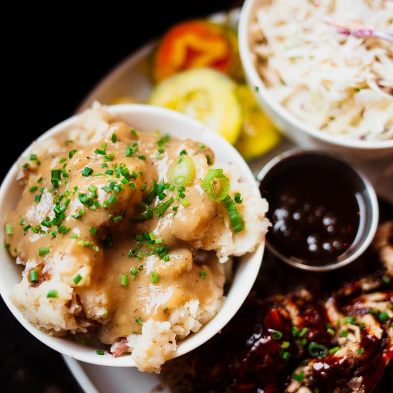 Mashed Potatoes and Gravy photo