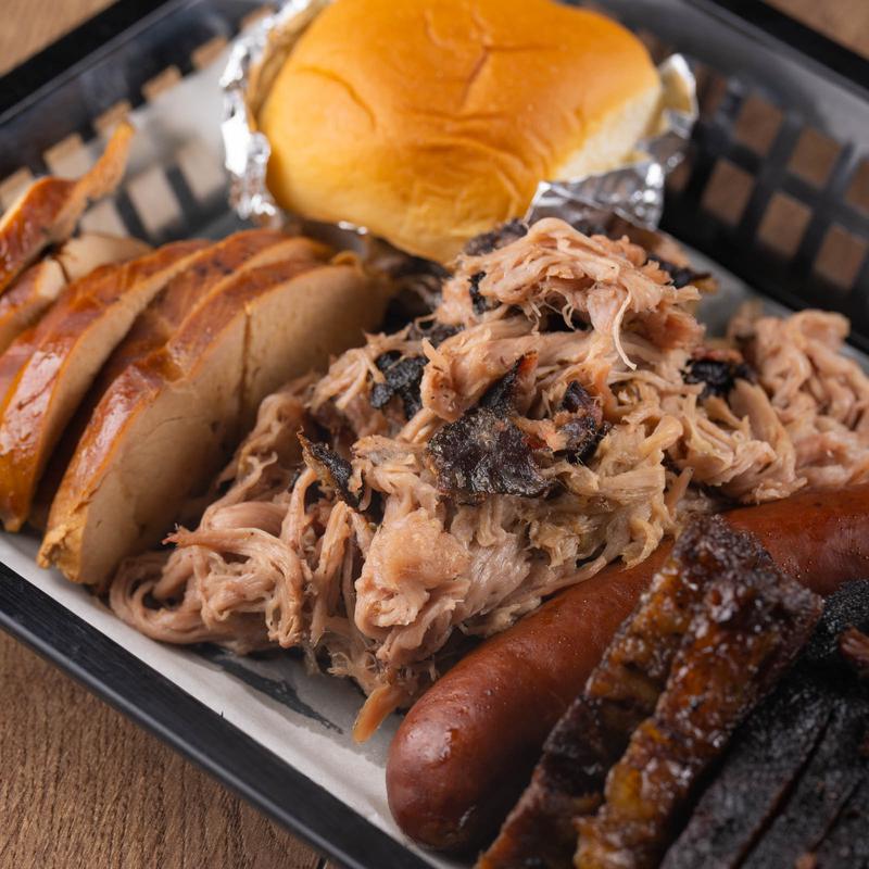 4 Meat Plate with 1 Side photo