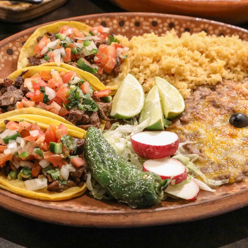 menu item 6 of 10, 3 Tacos