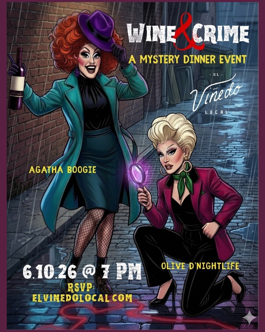 Wine & Crime Mystery Dinner Event event photo