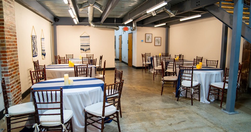 Interior, dining area