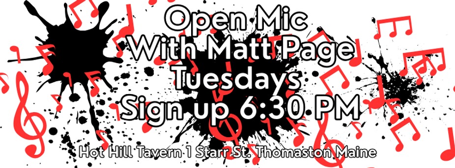 Open Mic with Matt Page event photo