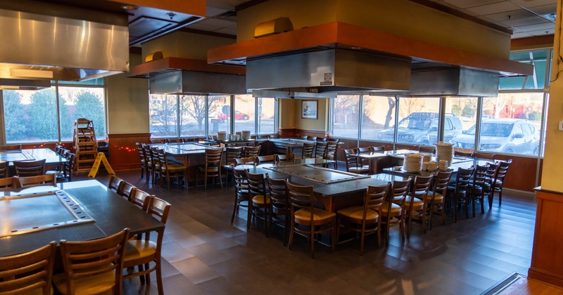 Interior, dining area
