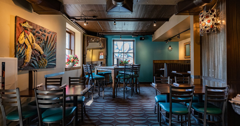 Tables ready for guests