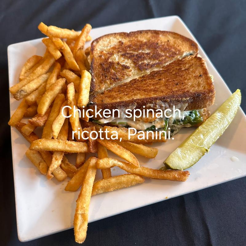 Chicken Spinache Ricotta Panini photo