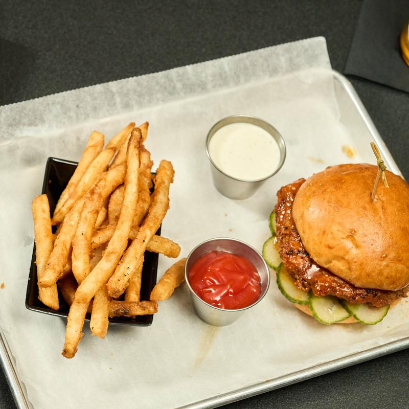 menu item 6 of 12, *Belleville Trash Chicken