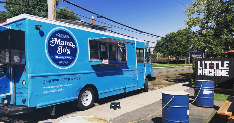 The restaurant's food truck