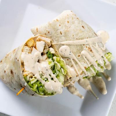 Chicken Caesar Wrap.