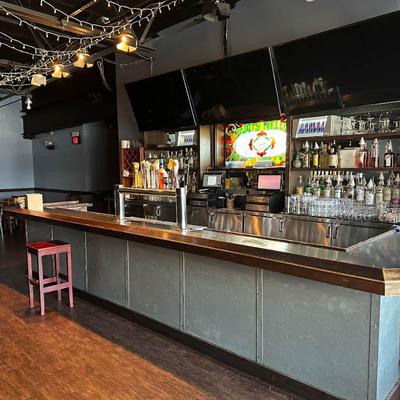 Interior, bar area.