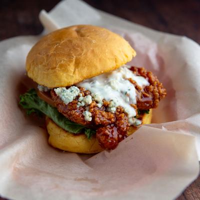 Buffalo Chicken Sandwich served
