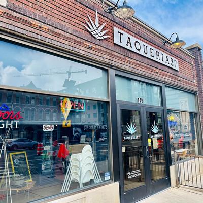 Taqueria 27 entrance.