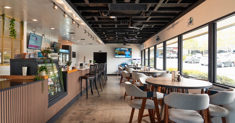 Interior dining area