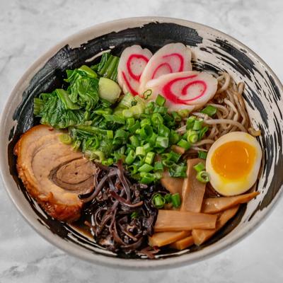 Braised pork belly ramen.