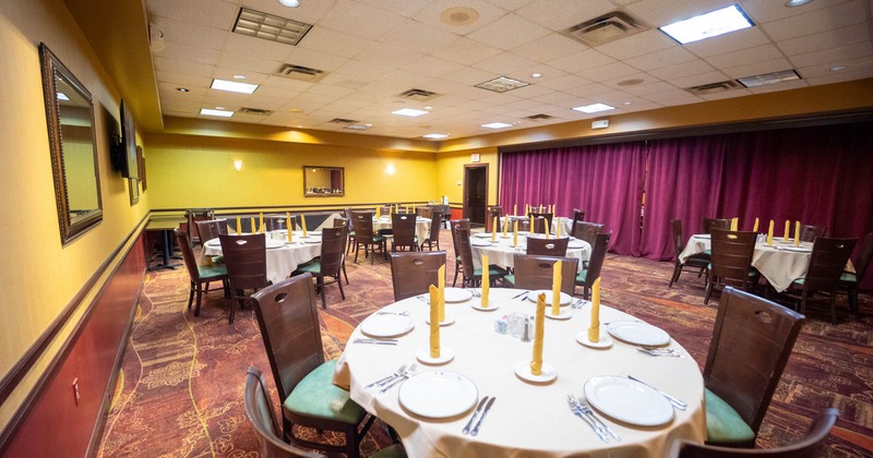 Interior seating space