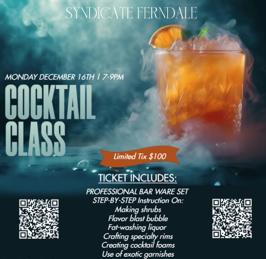 Syndicate Cocktail Class event photo