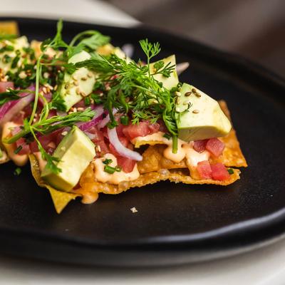 Tuna Tartare Nachos.