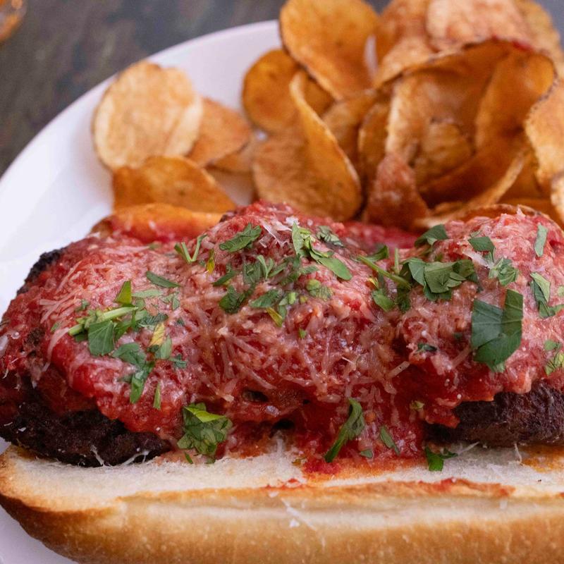 menu item 10 of 14, Brisket Sando