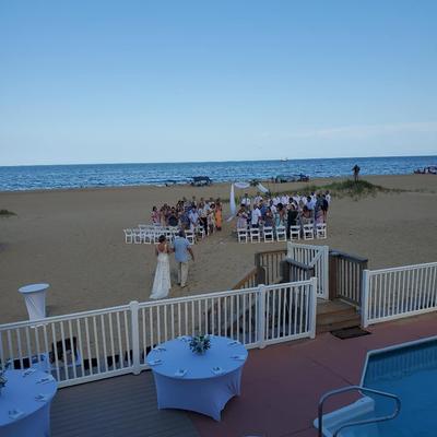 Off Premises Beach Wedding.