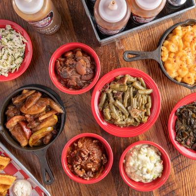 Assorted side dishes.