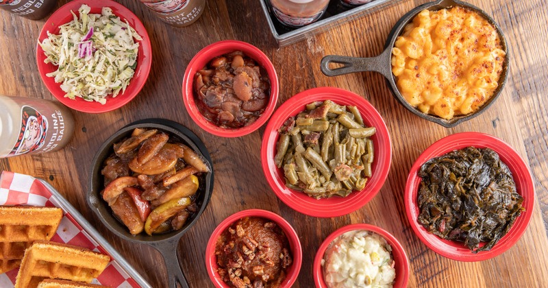 Assorted side dishes