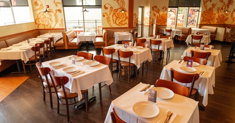 Interior, main dining area