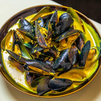 Steamed Mussels