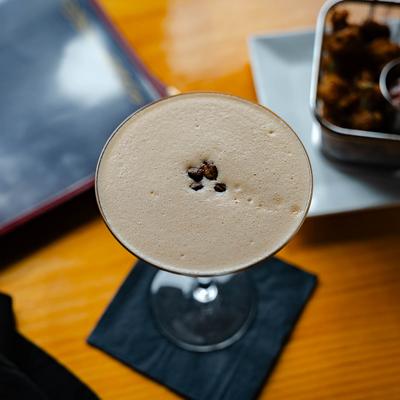 Espresso Martini cocktail.